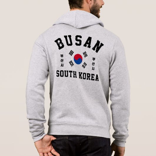 Pull À Capuche Busan Corée du Sud (Dos)