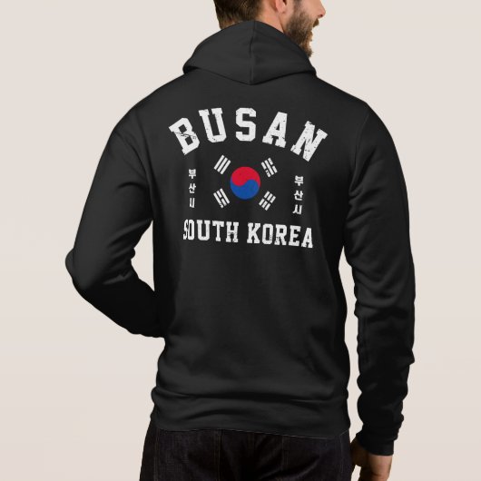 Pull À Capuche Busan Corée du Sud (Dos)