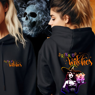 Pull À Capuche Buvez les Sorcières Déguisements Costume de fête d