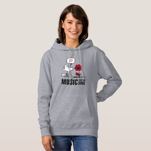 Pull À Capuche cacahuètes | Bois qui sent les fleurs (Devant entier)