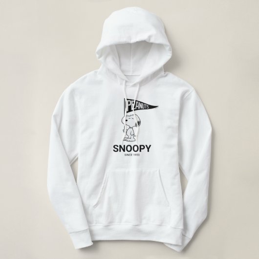 Pull À Capuche cacahuètes | Snoopy Athletic Department (Design devant)