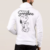 Pull À Capuche cacahuètes | Snoopy Dance (Dos)