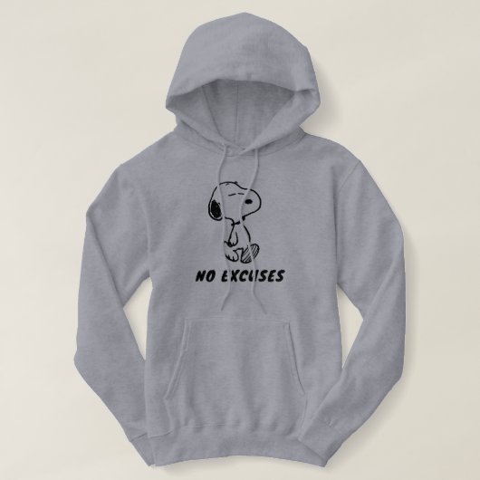 Pull À Capuche cacahuètes | Snoopy Positive Walk (Design devant)