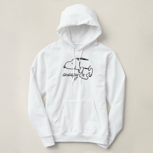 Pull À Capuche cacahuètes | Snoopy Run (Design devant)