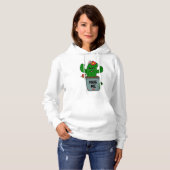 Pull À Capuche Cactus Hug (Devant entier)
