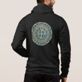 Pull À Capuche Caddie d'art mandala (Dos)