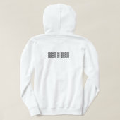 Pull À Capuche Cadeau de la dame de chat - Trouble de chat obsess (Design dos)