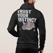 Pull À Capuche Cadeau pour amateur de chats et de citations motiv (Dos)