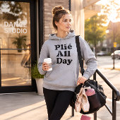 Pull À Capuche Cadeau pour danseuse de ballet Citation rétro uniq
