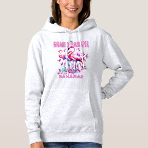 Pull À Capuche Cadeau souvenir Bahamas : Grand Bahama Flamant ros