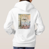 Pull À Capuche Cafe Blossom avant/arrière (Dos)