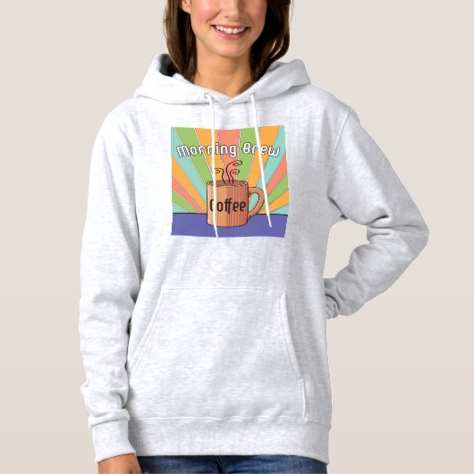 Pull À Capuche Café du matin (Devant)