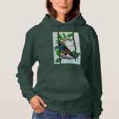 Pull À Capuche Caille dans le houx (Devant)