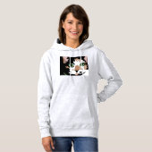 Pull À Capuche Calico Cat (Devant entier)