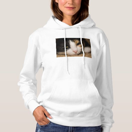 Pull À Capuche Calico Face (Devant)