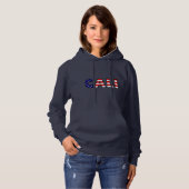 Pull À Capuche California Shirt (Devant entier)