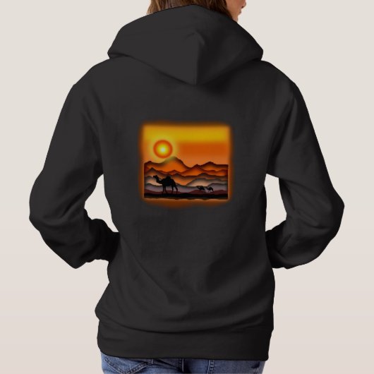 Pull À Capuche Camels 8 (Dos)