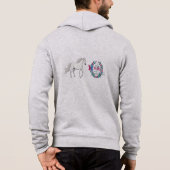 Pull À Capuche Camiseta de manga con diseño moderno (Dos)