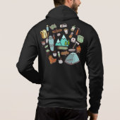 Pull À Capuche Camping, Randonnée, Aventure (Dos)