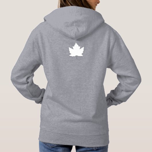 Pull À Capuche Canada Feuille d'érable à capuchon Sweatshirt Cana (Dos)