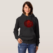 Pull À Capuche Canada Maple Leaf Sweat-shirt à capuche pour femme (Devant entier)