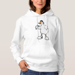Pull À Capuche Canard comme artisan avec outil et Casquette