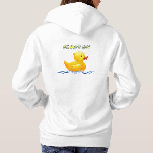 Pull À Capuche Canard en caoutchouc | Flotter (Dos)