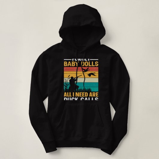 Pull À Capuche Canards Drôle oublier poupées bébé tous en fait so (Design devant)