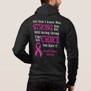 Pull À Capuche Cancer du sein : un choix fort...
