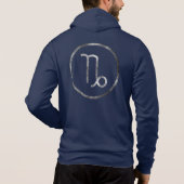 Pull À Capuche Capricorne, Zodiaque, Horoscope, Astrologie (Dos)