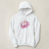 Pull À Capuche capuche avec des fleurs (Design devant)