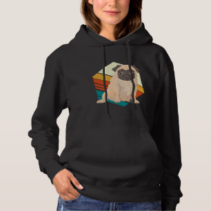 Pull À Capuche Carlin chien concepteur propriétaire vintage Class