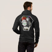 Pull À Capuche Cartes de décès (Dos entier)