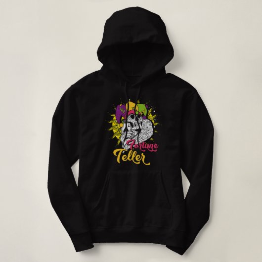 Pull À Capuche Cartes de Tarot Occulte Magique Fortune Teller (Design devant)