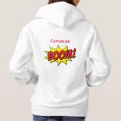 Pull À Capuche Cartoon Boom Thunder_Cove (Dos)