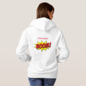 Pull À Capuche Cartoon Boom Thunder_Cove (Dos entier)