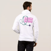 Pull À Capuche Casse veste - Stéthoscope médical 2 (Dos entier)