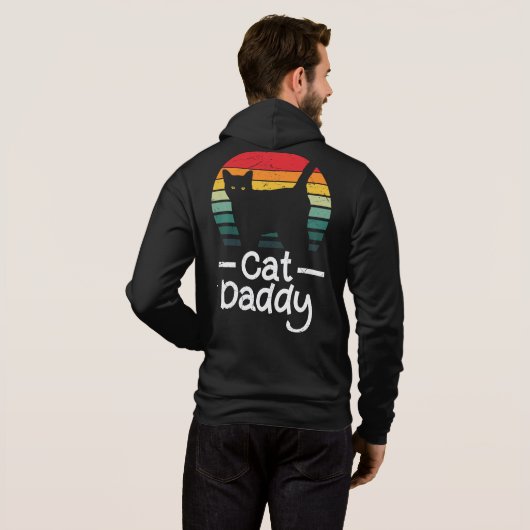 Pull À Capuche Cat Daddy Mens (Dos entier)