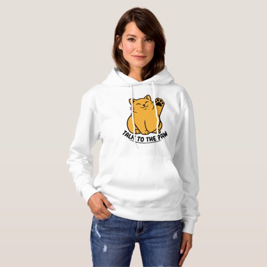 Pull À Capuche cat lover gift (Devant entier)