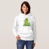 Pull À Capuche Caterpillar en roi avec Couronne (Devant entier)