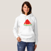 Pull À Capuche Ce n'est pas une pastèque (Devant entier)