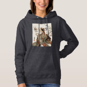 Pull À Capuche "Celui qui viendra" Art du chat japonais  (Devant)