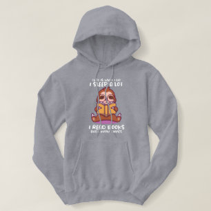 Pull À Capuche C'est ce que je fais Dormir Lire des livres Kawaii