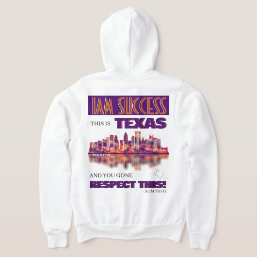 PULL À CAPUCHE C'EST LE TEXAS (Couchage Retour)