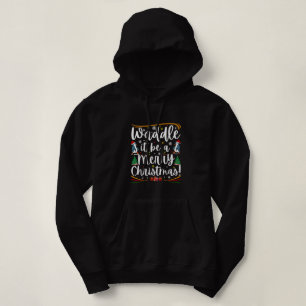 Pull À Capuche C'est Noël, joyeuses fêtes de pingouin