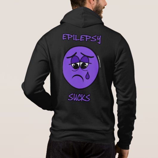 Pull À Capuche C'EST NUL...Épilepsie (Dos)