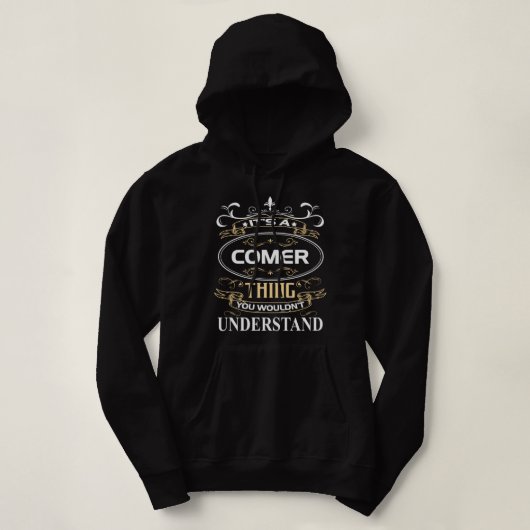 Pull À Capuche C'est un comer que tu ne comprendrais pas (Design devant)