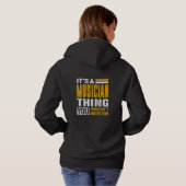 Pull À Capuche C'est un truc de musicien (Dos entier)