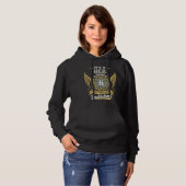 Pull À Capuche C'est une chose féminine que vous ne pourriez pas (Devant entier)