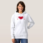 Pull À Capuche Chains Of Love (Devant entier)